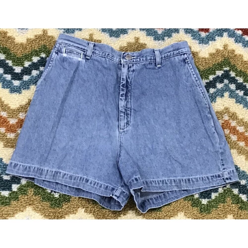 Vintage Mom Dockers Jean Shorts Size 12 High Rise